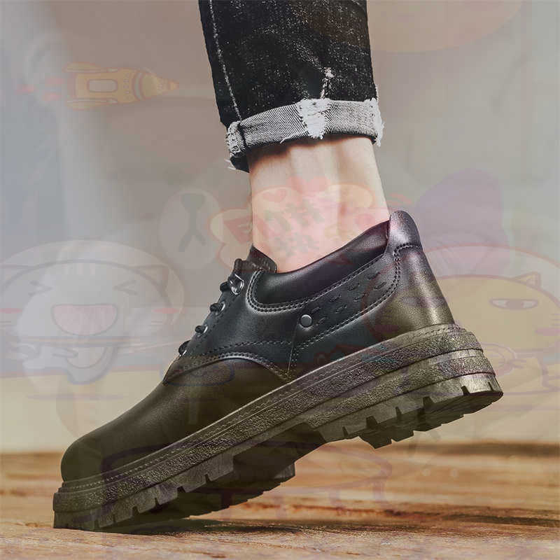 Women Formal Wear Shoes - Dark Natural Leather Fashion Trainers Tennis