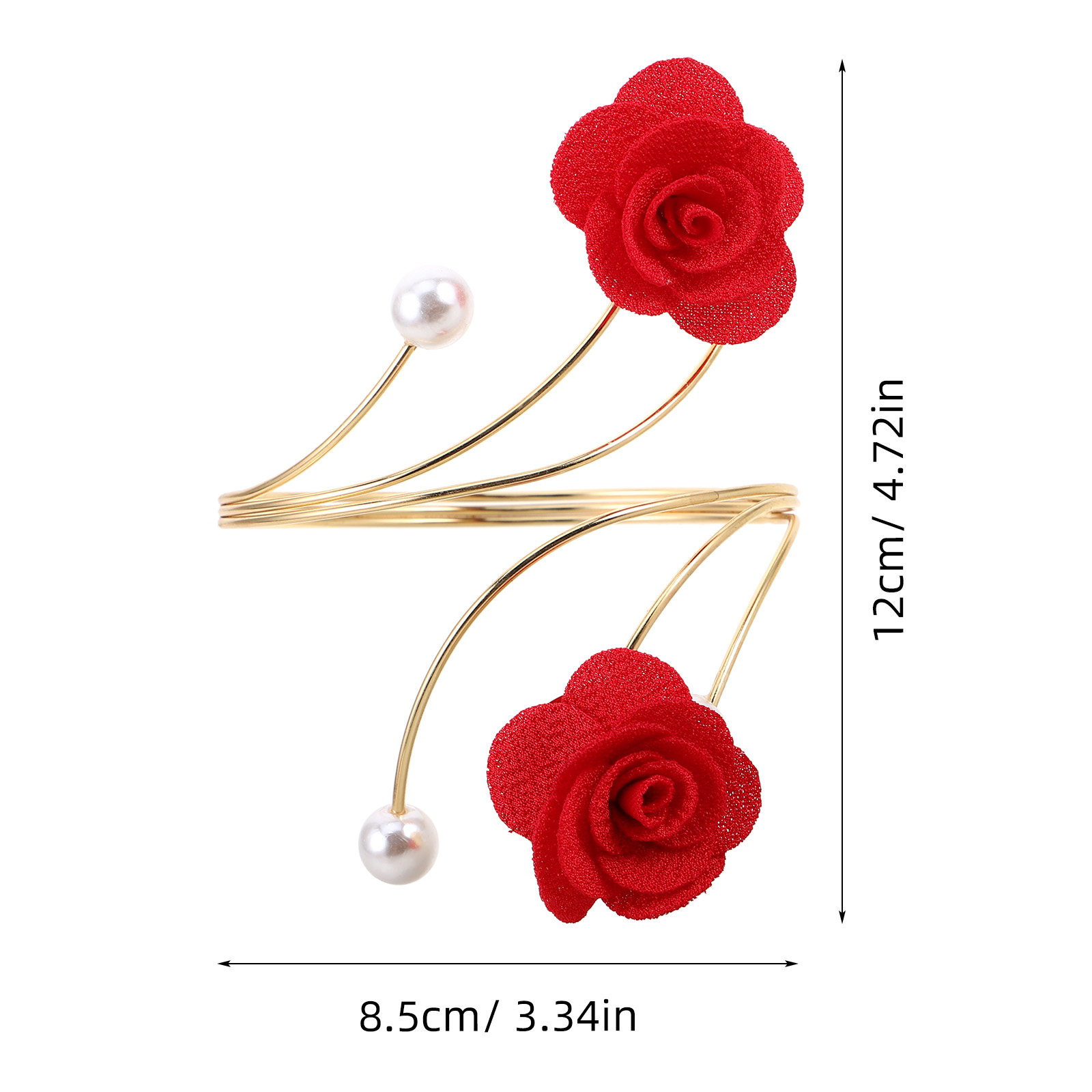 2Pcs Adjustable Open Metal Arm - огляд і ціна Women Formal Upper Wear