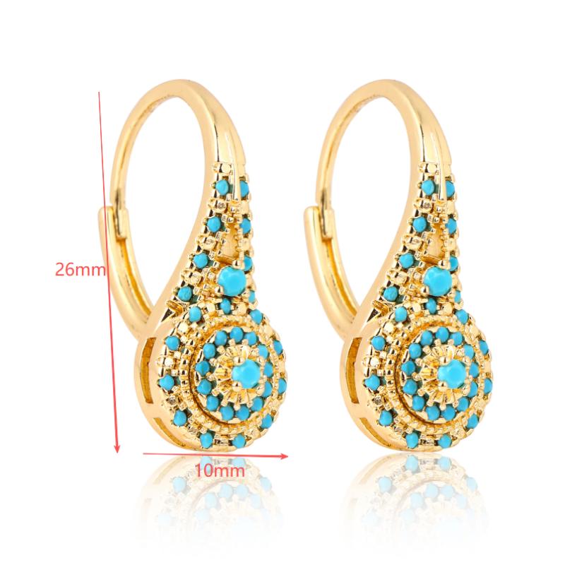 Ethnic Creative Turquoise Earr - огляд і ціна Women Formal Wear Ethnic