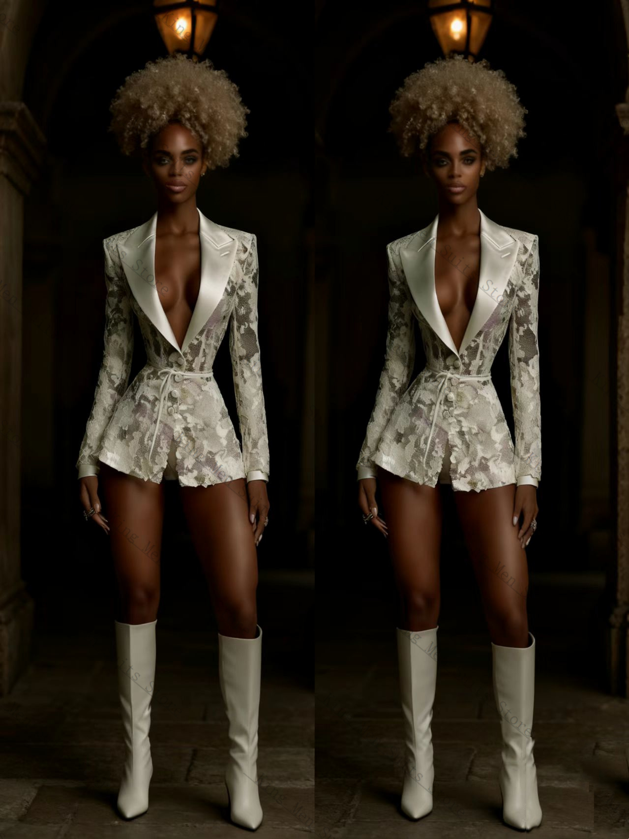 Women Suit 1 Pcs Blazer Belted - огляд і ціна Women Formal Wear Belt
