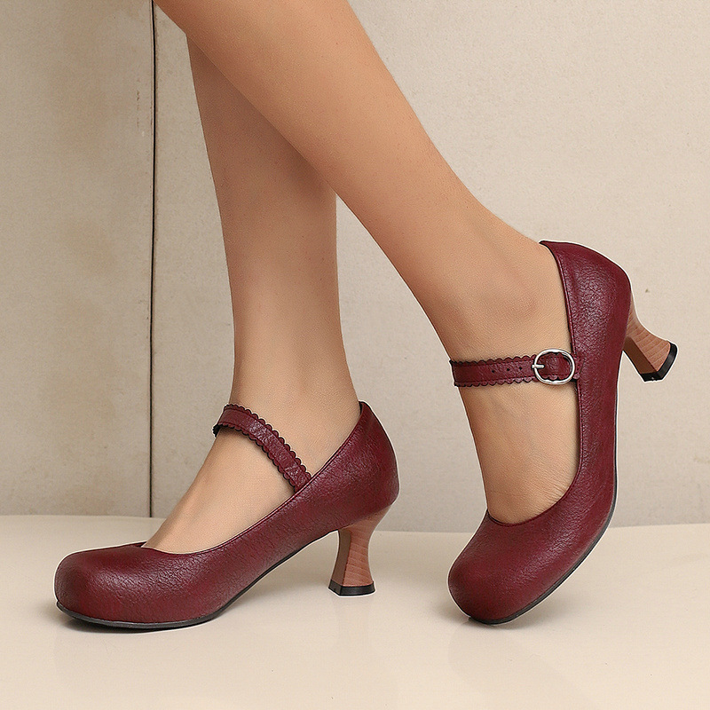 Women Retro Mary Jane Pumps Ro - огляд і ціна Women Formal Wear Shoes