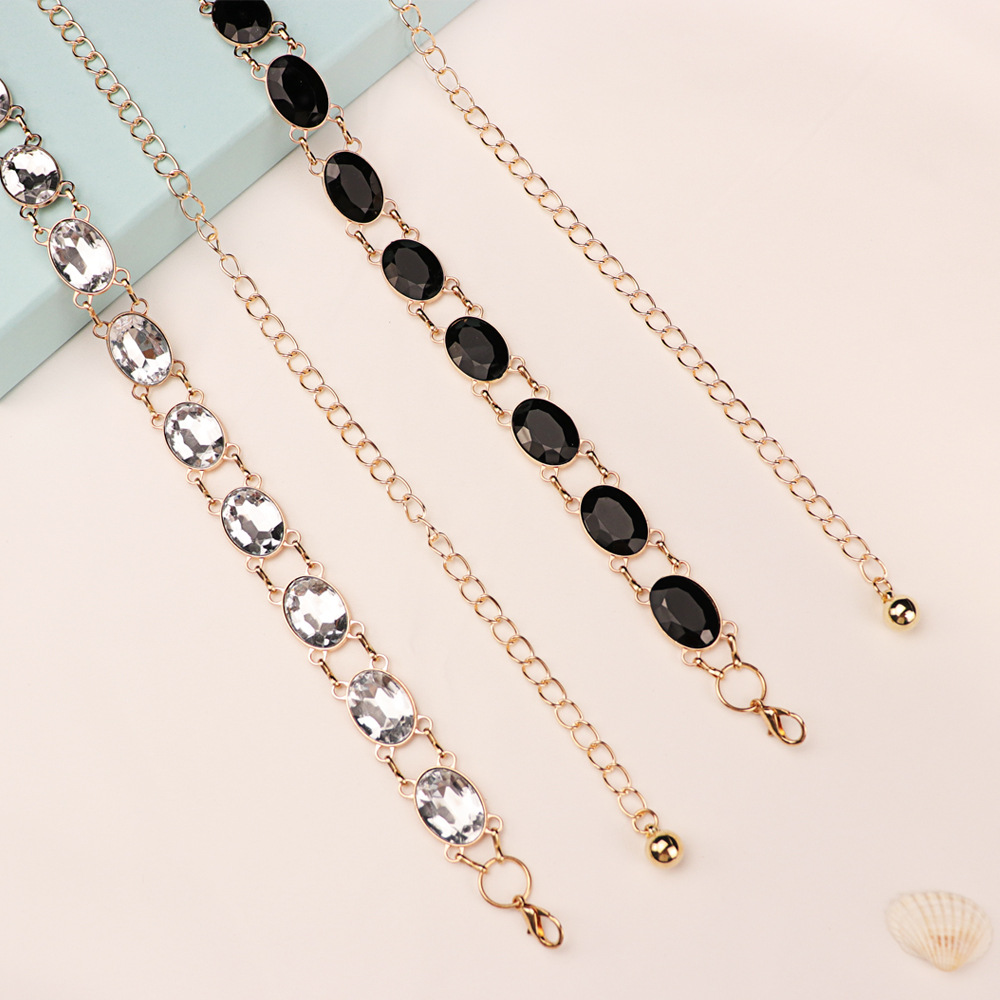 Chic Rhinestone Waist Chain Wo - огляд і ціна Women Formal Wear Belt