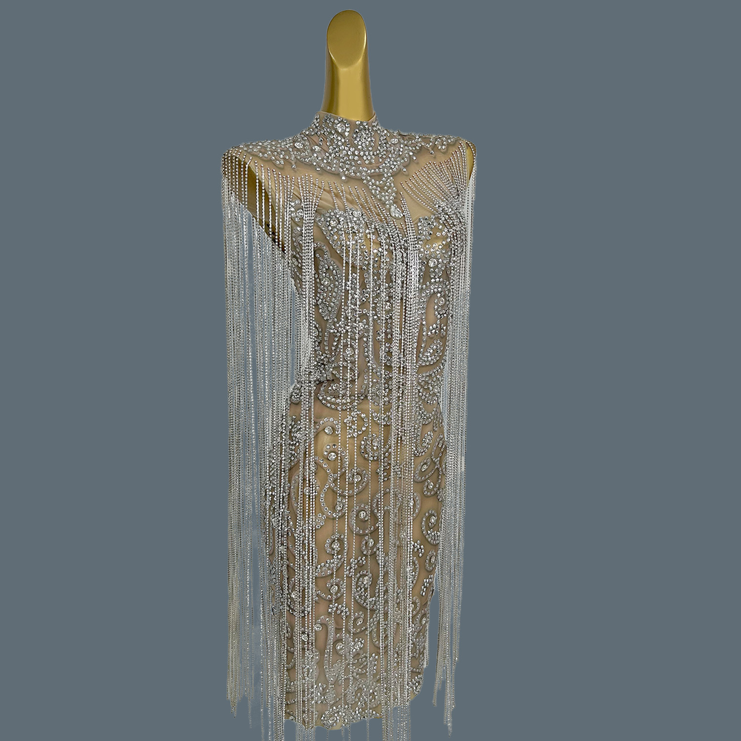 Luxury Sparkly Rhinestone Even - огляд і ціна Women Formal Wear Photoshoot