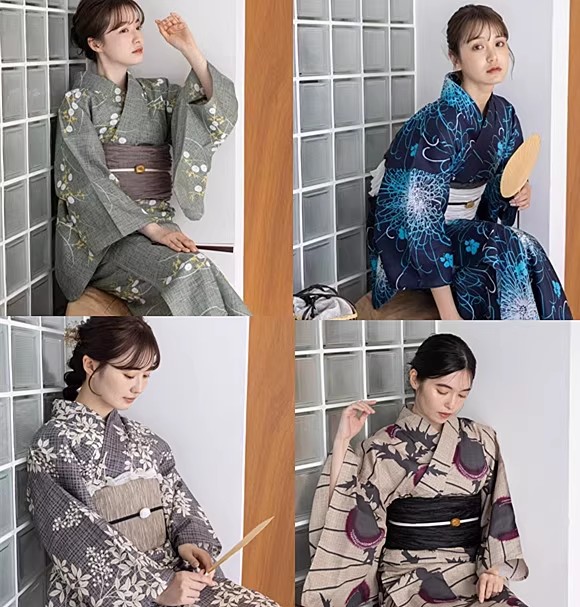 Japanese Kimono / Yukata for W - огляд і ціна Women Formal Wear Photoshoot