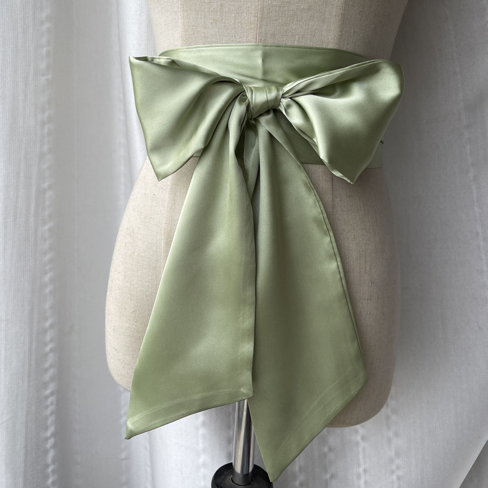 Wide Bowknot Waistband Women A - огляд і ціна Women Formal Wear Belt