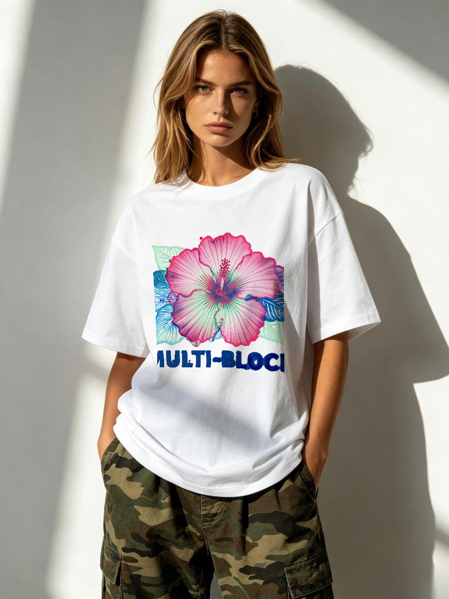 T Shirts Woman Block Print Han - огляд і ціна Women Formal Wear Ethnic