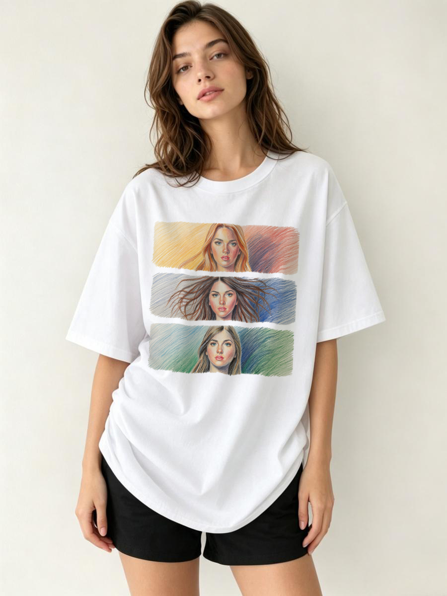 T Shirts Neon Print Bright Flu - огляд і ціна Women'S Formal Evening Wear Tops