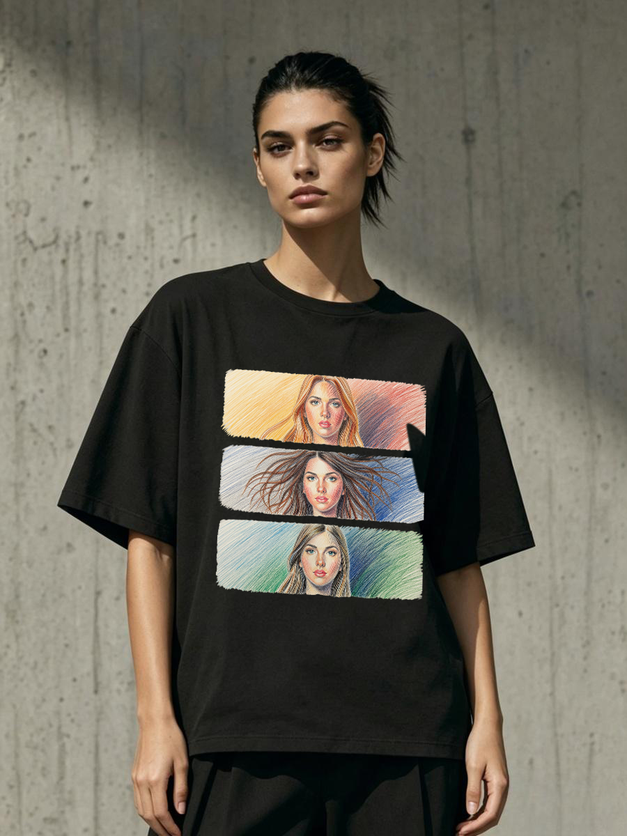 T Shirts Neon Print Bright Flu - огляд і ціна Women'S Formal Evening Wear Tops